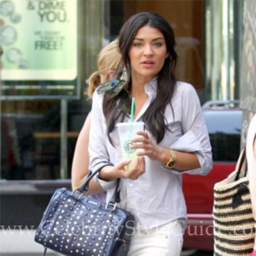 rebecca minkoff Linear Studded Flame bag